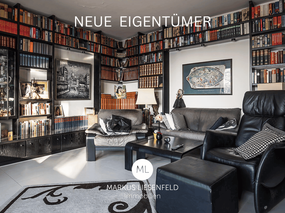 Immobilien Liesenfeld Neuwied auch mal mit Bibliothek